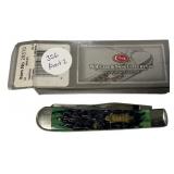 Case XX Trapper Hunter Green 6254 SS Pocket Knife