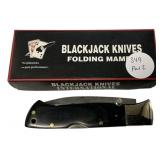 Blackjack BJ040 Folding Mamba Pocket Knife