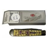 Case XX Yellow Synthetic Smooth Trapper 3254 SS Po