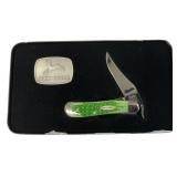 Case XX Russlock 61953L SS John Deere Pocket Knife