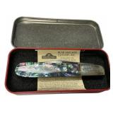 Bear and Son 21 5' Abalone Barlow Pocket Knife