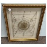18" x 22" Framed Geometric Spring Artwork