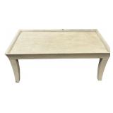 Painted Rectangle Coffee Table 19"h., 48"w., 26"