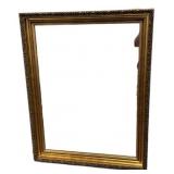 47"h., 36"w Gold Gilt Wall Mirror