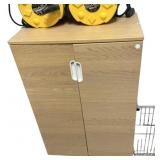 Two Door Storage Cabinet 47"h., 32"w., 18"d