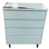 1960s Mid Century Modern bachelor chest dresser 42