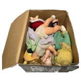 Box of VTG Dolls