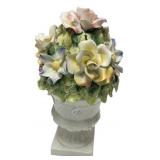 13" Porcelain Flower Bouquet