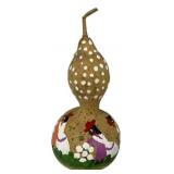 James Hunter Aryclic Painted Gourd 14"