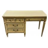 30"h., 46"w., 19"d Dixie French Provincial Desk