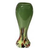 6 1/2" Vintage Bohemian Czech art glass vase