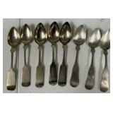 3.840 Ozt Coin Silver Spoons