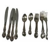 16.195 ozt Gorham Sterling Melrose Flatware Pieces