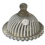 Fenton Glass Edgewood Covered Dish