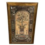 44"h., 27"w Italian decorative art Plaque