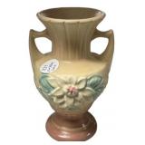 6" Hull Art Pottery Pink and Tan Lily Vase
