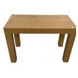 26"h., 36"w Minimalist Parsons table Side Table