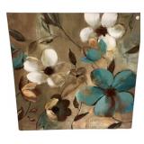 39" x 39" Garden Glow I canvas wall art piece