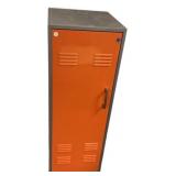 Modern Metal Single Door Locker 51"h., 18"w
