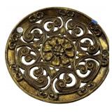 16" Resin Gold Wall Plaque