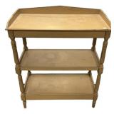 Three Tier Wall Stand 41"h., 33"w., 17"d