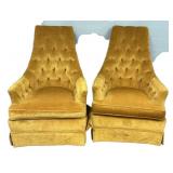 Pair of Crestwood Hollywood Regency Chairs