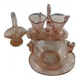 Pine Depression Glassware
