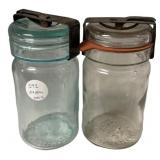 1890s Safety Value Quart Fruit Jar