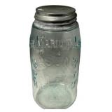 7 1/2" Ground Top Qt The Marion Jar 1858