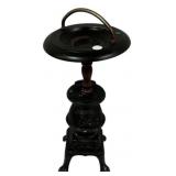 VTG pot belly stove smoking stand 21"h