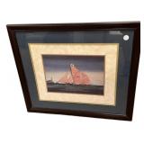 24"h., 28"w The Brixham Trawler Fulmer Print