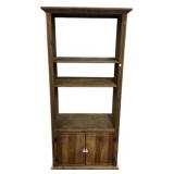 Rustic Pine Cabinet 76"h., 32"w