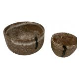 Two Unsigned McCarty Bowls 4 1/2"