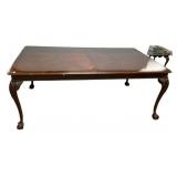 30"h., 76"L, 46"w Lexington Ball n Claw Dining
