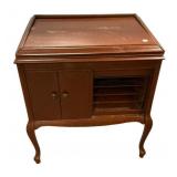 Victrola Talking Machine Cabinet 33"h., 28"w