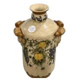 11" Ceramic Italian Decorative Vase