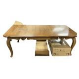 Thomasville Oak Dining Table 29"h.,84"L , 44"w