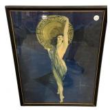 25"h., 19"w The Enchantress Print by American il