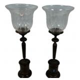 26" Torchiere Hurricane Candle Stands