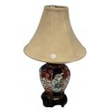 Japanese Imari Vase Lamp 28"h