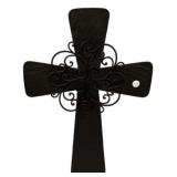 26" Metal Decorative Cross