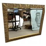 48"h., 58"w Ornate French rectangular mirror