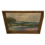 28"h. 40"w WILD FLOWERS print by Robert Wood