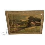 30"h., 42"w Robert Wood Early Spring Print of Ca