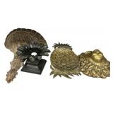 Wall Shelf, Candle Holder, Pineapple Dish, and Lio