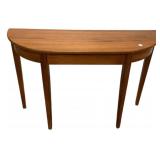Demilune Console Wall Table 28"h., 42"w., 14"d