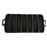 Cast iron cornbread pan