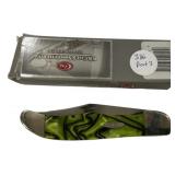 Case 10165 SS HTR FLDG Toxxin Green Folding Knife