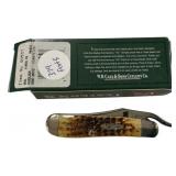Case 61953L SS Russlock Brnt Antiq Folding Knife
