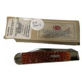 Case Chestnut Bone Standard Jig Cheetah 6111 1/2L